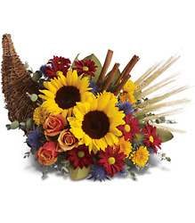 Classic Cornucopia from Weidig's Floral in Chardon, OH